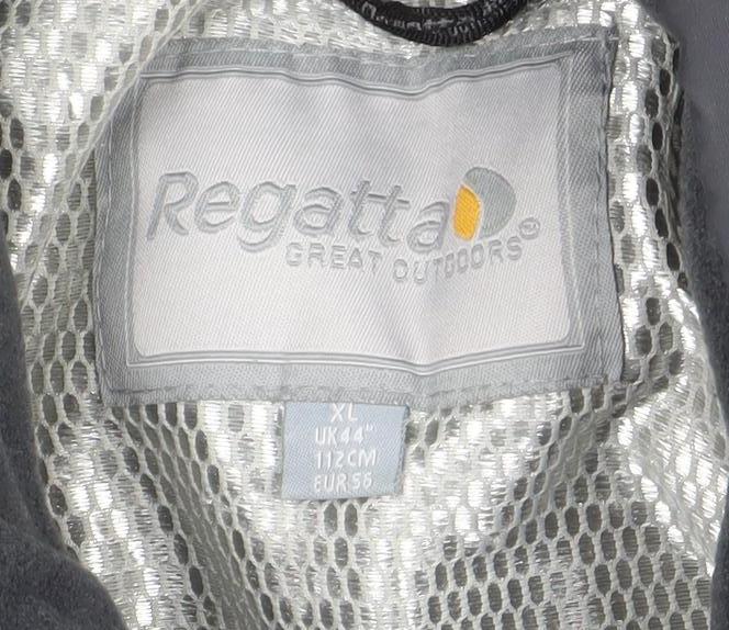 Regatta Mens Black XL Waterproof Hooded Winter Jacket