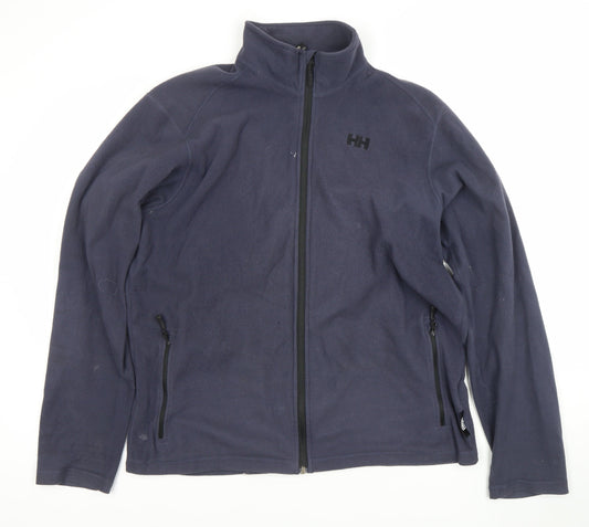 Helly Hansen Men’s Blue Fleece Full Zip Jacket XL Regular Fit