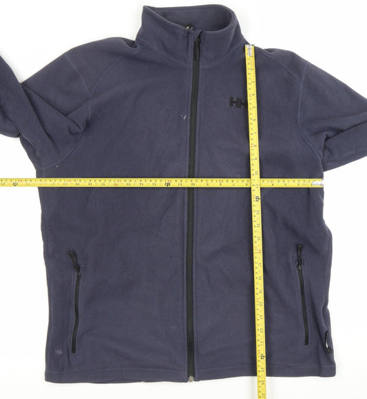 Helly Hansen Men’s Blue Fleece Full Zip Jacket XL Regular Fit