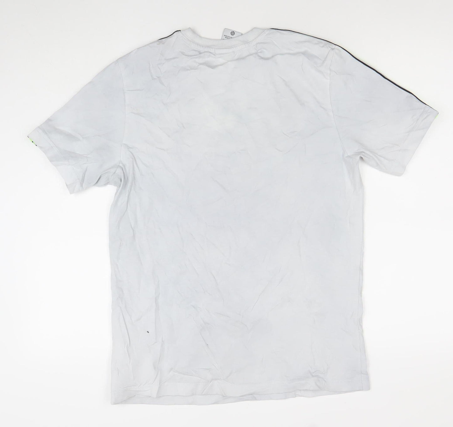 Nike Men's White Sports Graphic Logo Crew Neck T-Shirt Size M