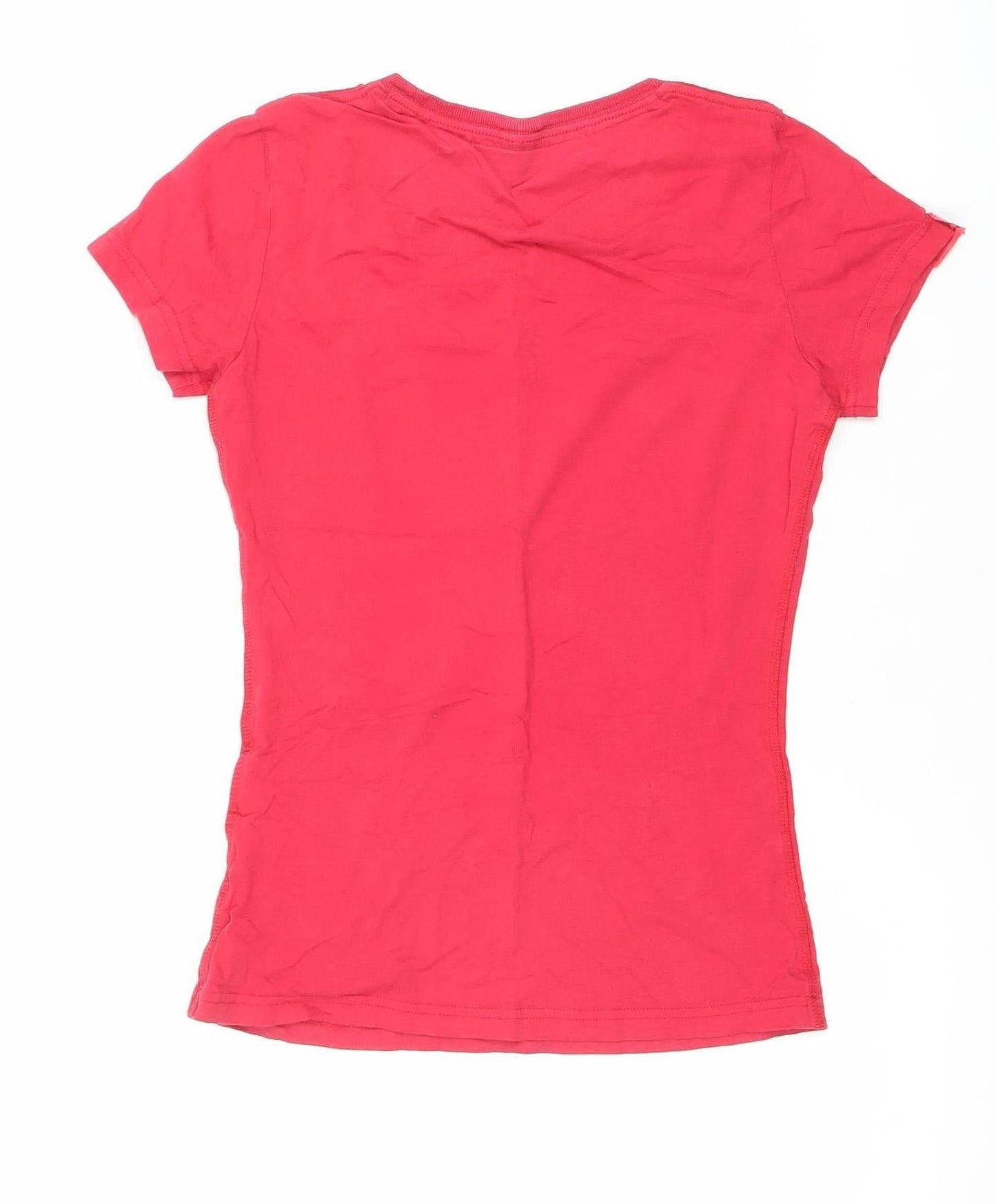 Superdry Womens Red XS Vintage Graphic T-Shirt