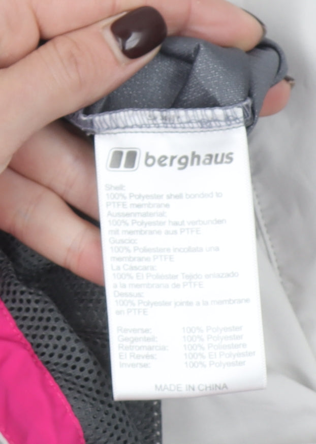 Berghaus Women's Beige Softshell Waterproof Jacket Size 16