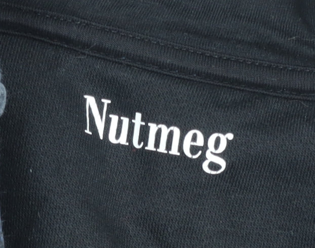 Additional view of Nutmeg boys’ black camouflage full zip hoodie 9-10 years fleece hooded sweatshirt