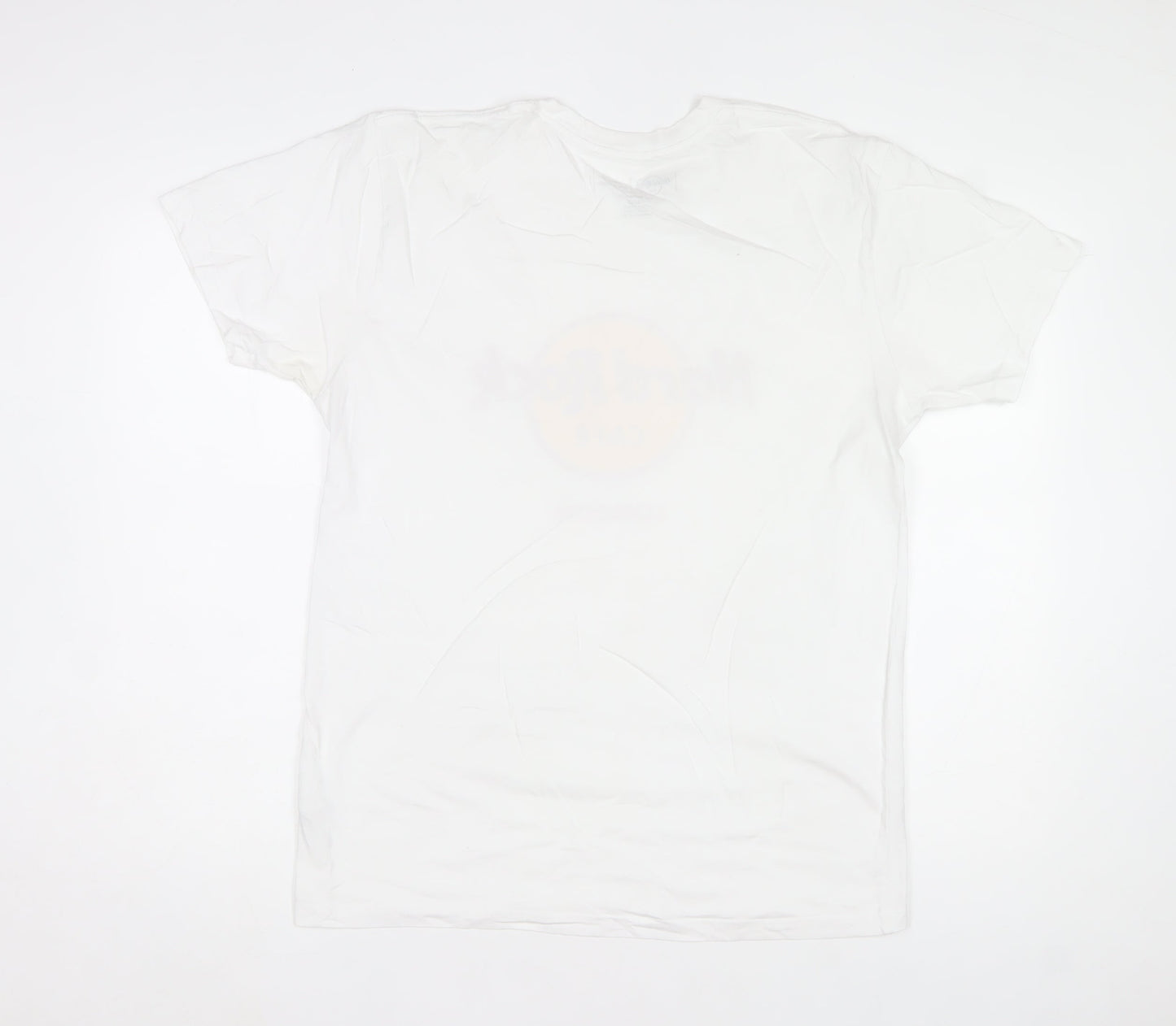 Hard Rock Cafe London Mens White Large Graphic T-Shirt