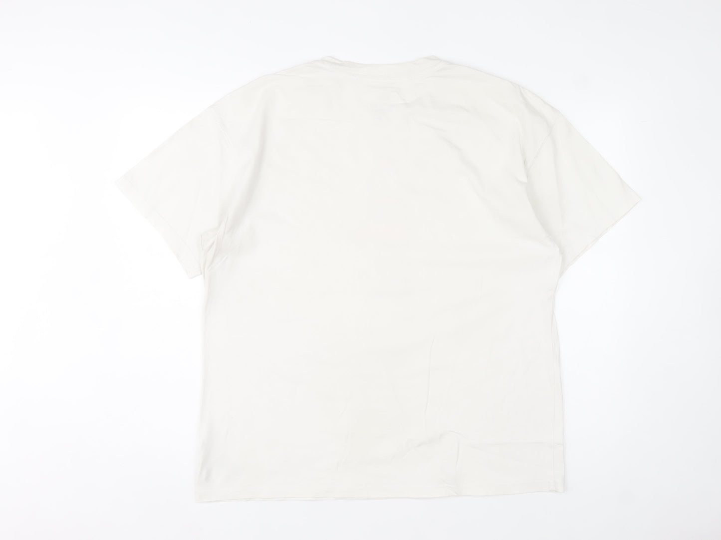 Nike SB White Graphic Loose Fit Cotton T-Shirt Men’s Large