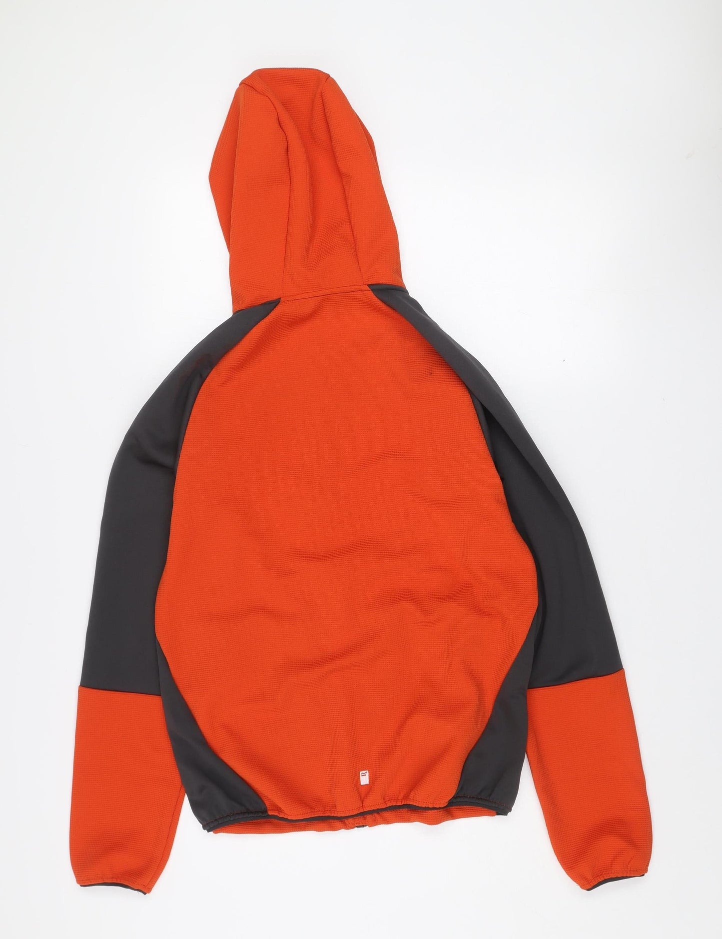 Regatta Mens Orange Softshell Hooded Full Zip Jacket Size S