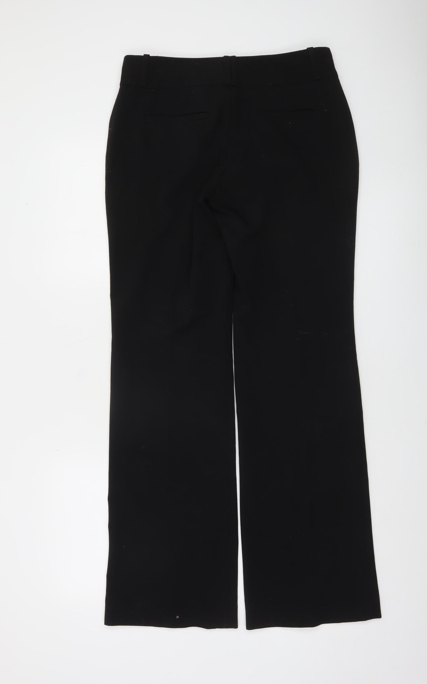 DKNY Women Black Regular Fit Dress Pants Trousers Size 4