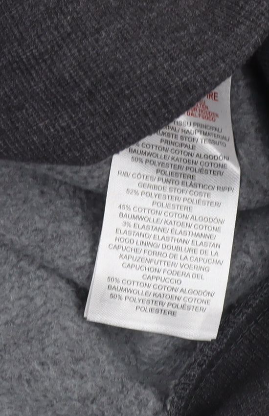 McKenzie Men's Black Pullover Hoodie XS Regular Fit