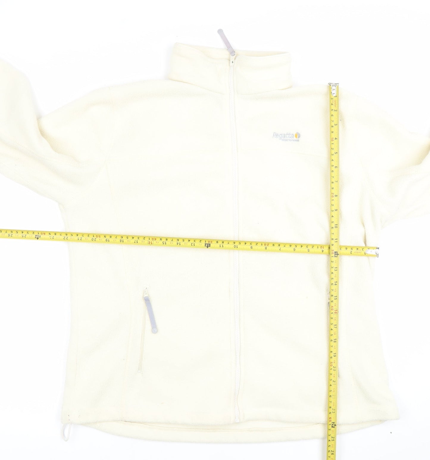 Regatta Women's Ivory Fleece Full Zip Jacket 3XL Plus Size