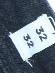 Jack & Jones Men's Black Skinny Denim Jeans 32W 32L Slim Fit
