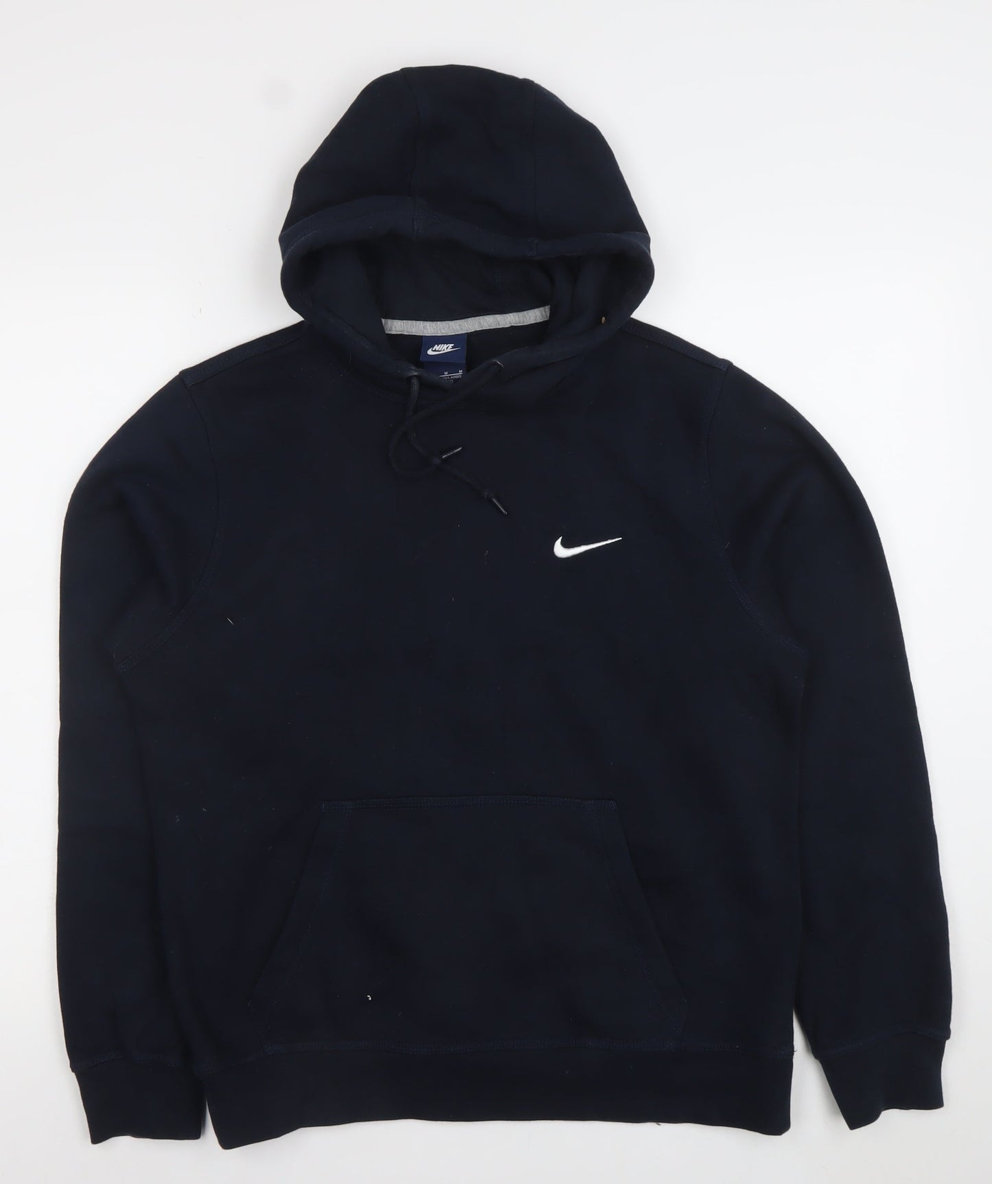 Nike Men’s Blue Pullover Hoodie Size M Fleece Sportswear
