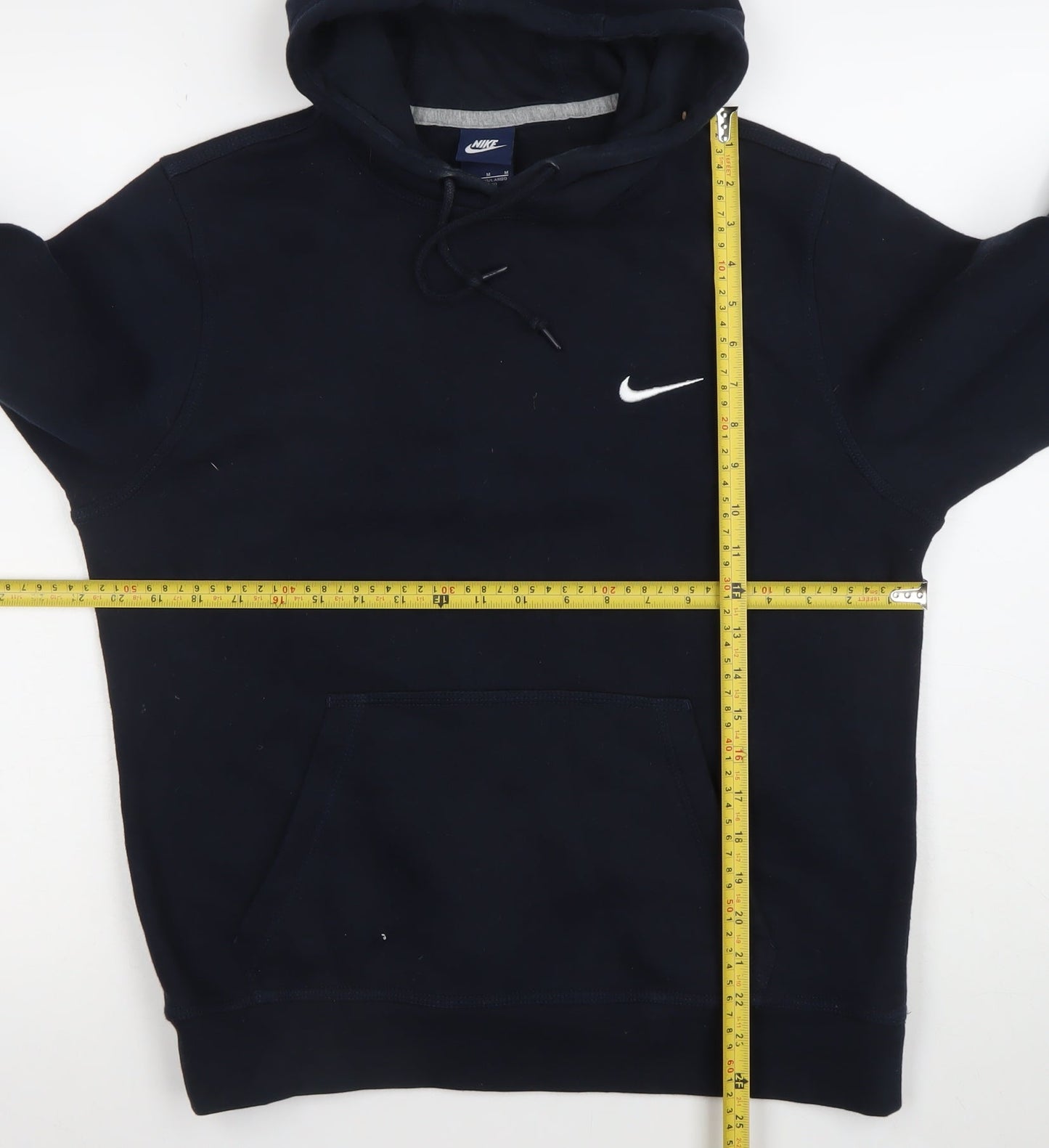 Nike Men’s Blue Pullover Hoodie Size M Fleece Sportswear