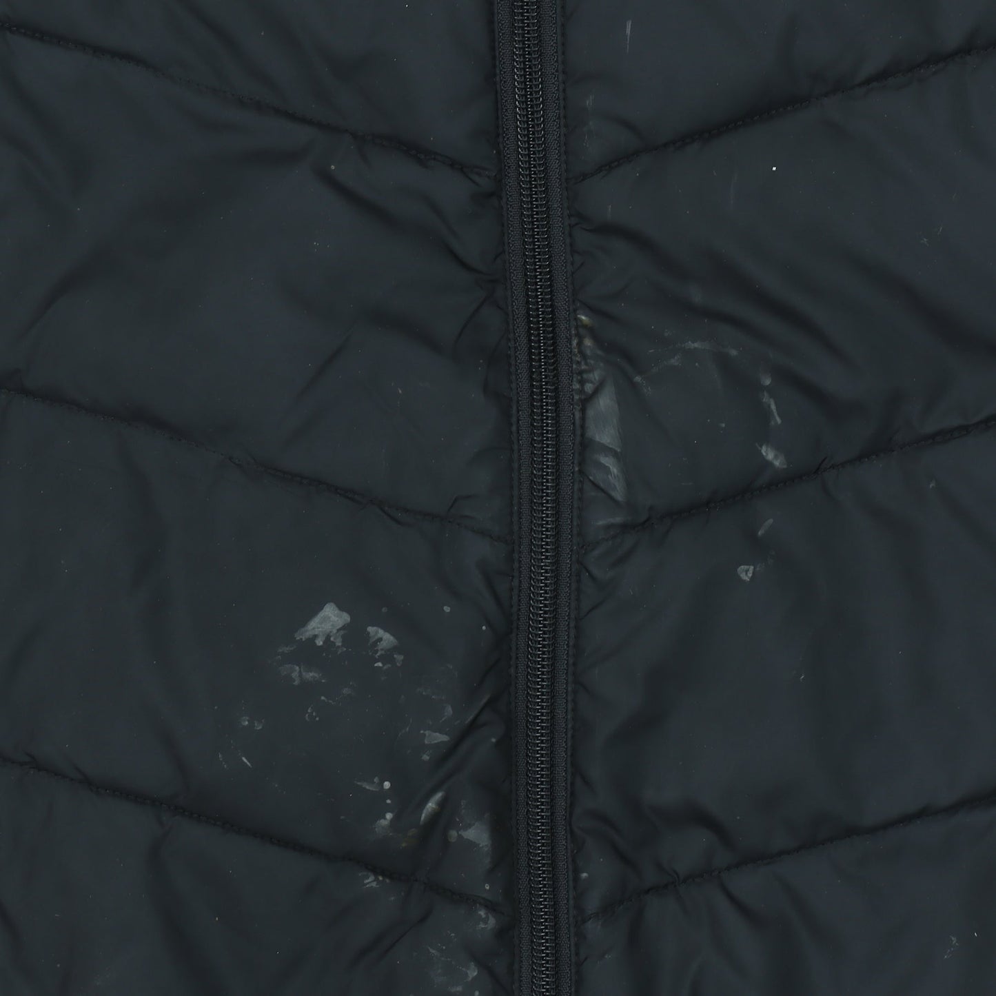 Ellesse Men's Black Quilted Hooded Puffer Jacket Size M