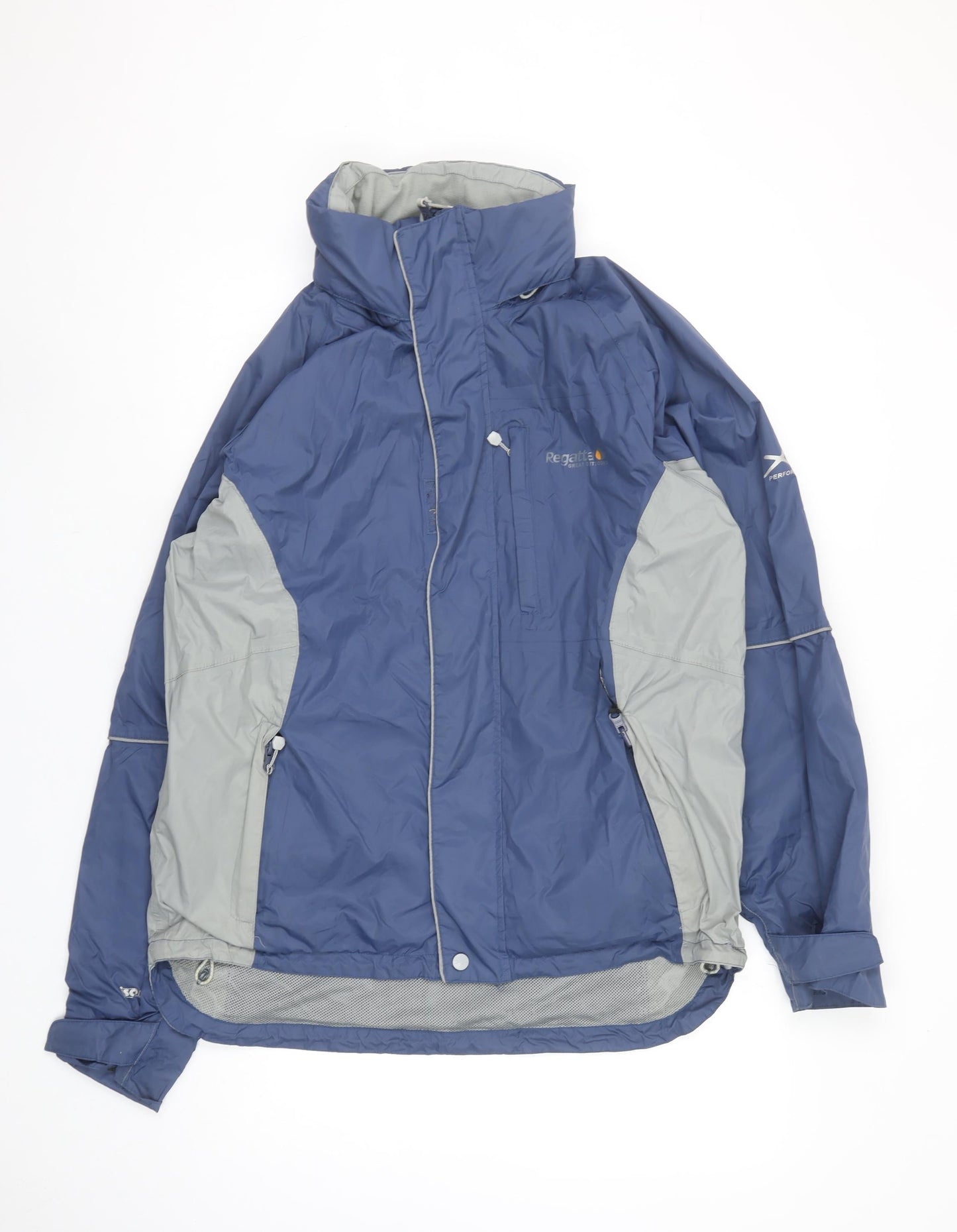 Regatta Men's Blue Waterproof Softshell Hooded Parka Jacket L 42in