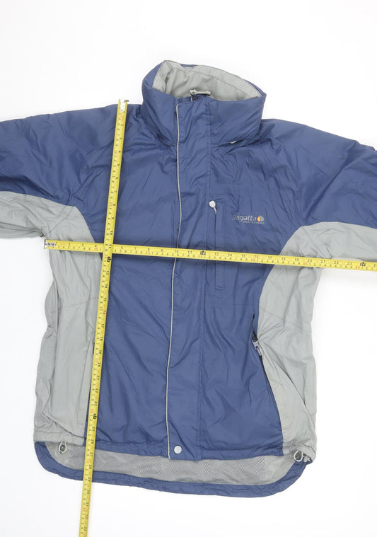 Regatta Men's Blue Waterproof Softshell Hooded Parka Jacket L 42in