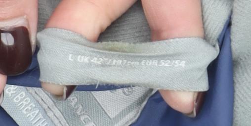 Regatta Men's Blue Waterproof Softshell Hooded Parka Jacket L 42in