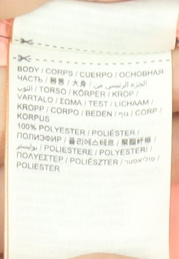 Superdry Womens Blue Puffer Jacket Size 6 Hooded Lightweight Casual