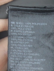 The North Face Womens Blue Waterproof Hooded Rain Jacket Size M