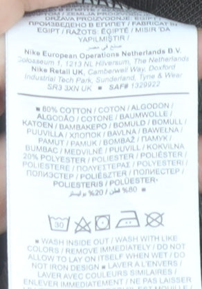 Nike Women's Brown XS Pullover Sweatshirt Cotton Blend Crew Neck