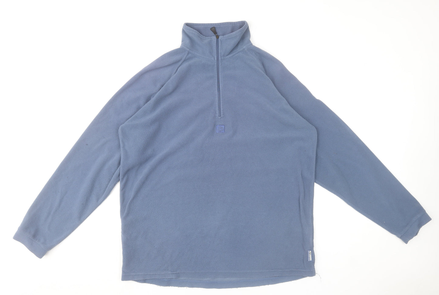 Craghoppers Men Blue XL Fleece 1/2 Zip Pullover Sweatshirt