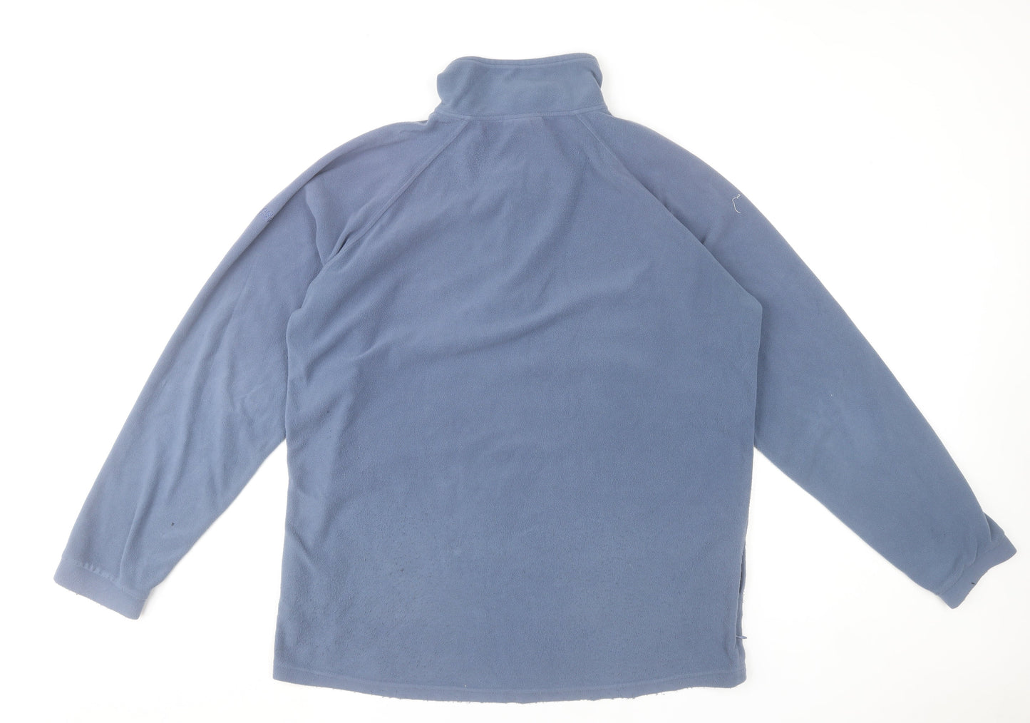 Craghoppers Men Blue XL Fleece 1/2 Zip Pullover Sweatshirt