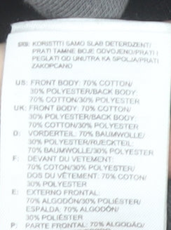 Adidas Men’s Grey Small Pullover Sweatshirt Crew Neck Sportswear