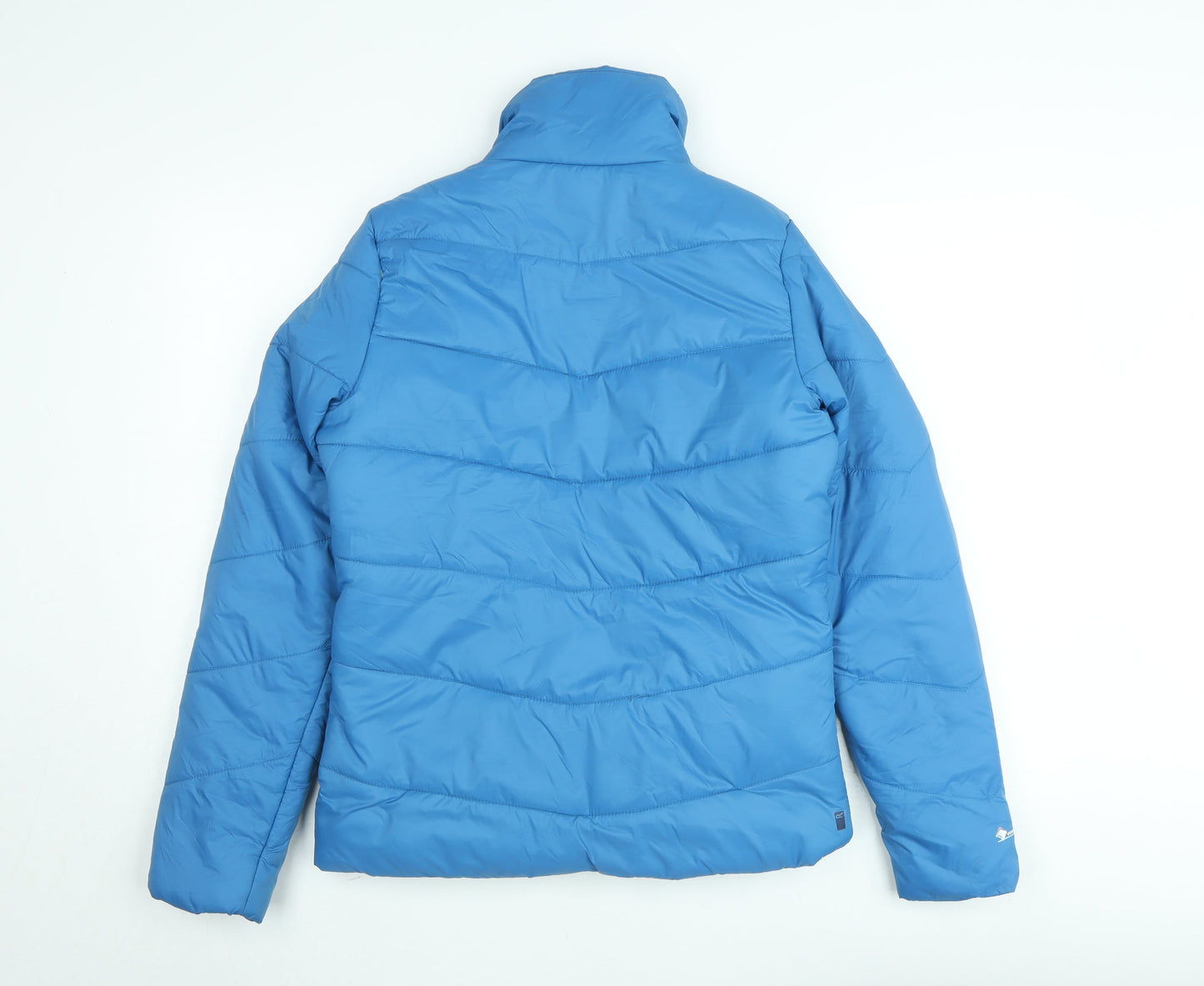 Regatta Womens Blue Puffer Jacket UK 10 Insulated Water Resistant Coat