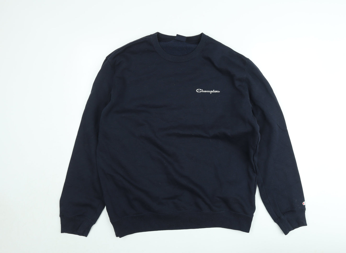Champion Men's Blue XL Pullover Crew Neck Sweatshirt