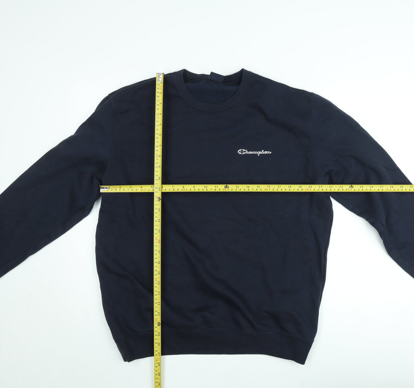 Champion Men's Blue XL Pullover Crew Neck Sweatshirt