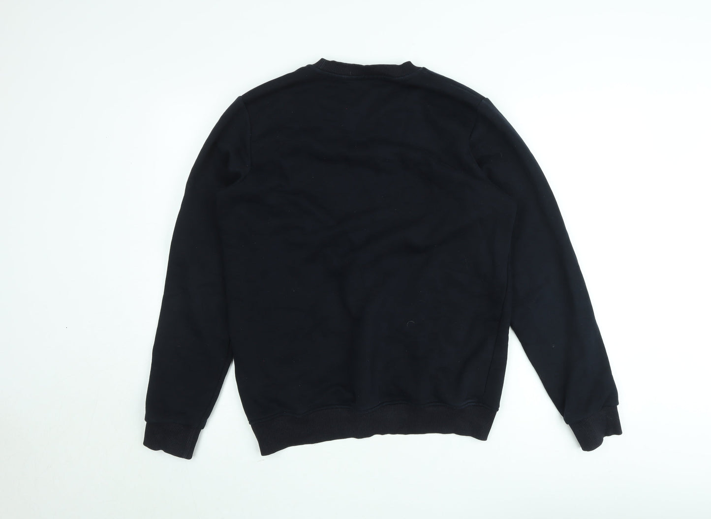 Nike Men's Black L Pullover Sweatshirt Crew Neck Fleece