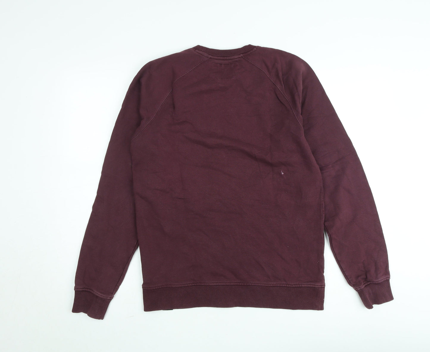 Dickies Men’s Brown Crew Neck Sweatshirt Size S Pullover Fleece