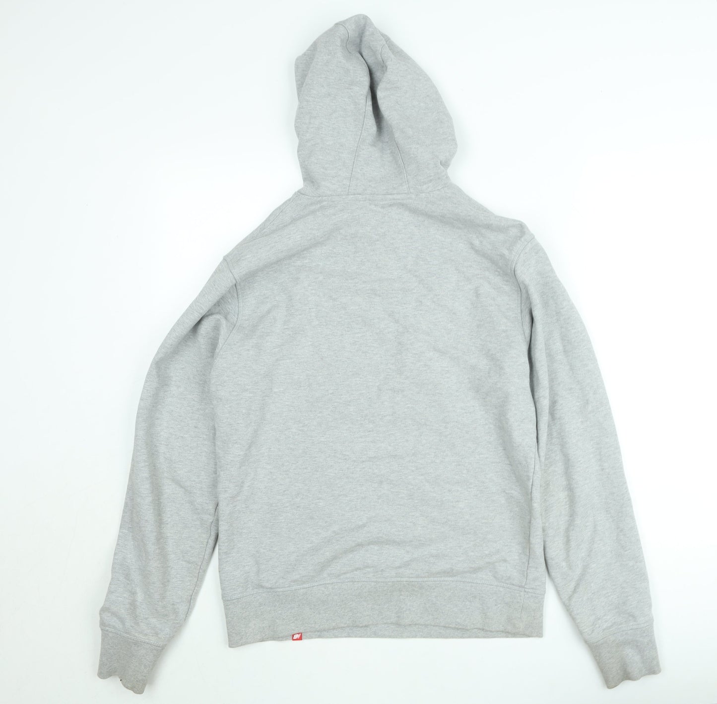 New Balance Men's Grey Pullover Hoodie Size S Cotton Blend