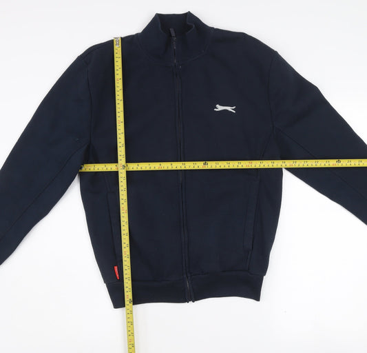 Slazenger Women’s Black Bomber Jacket XS Full Zip Sportswear