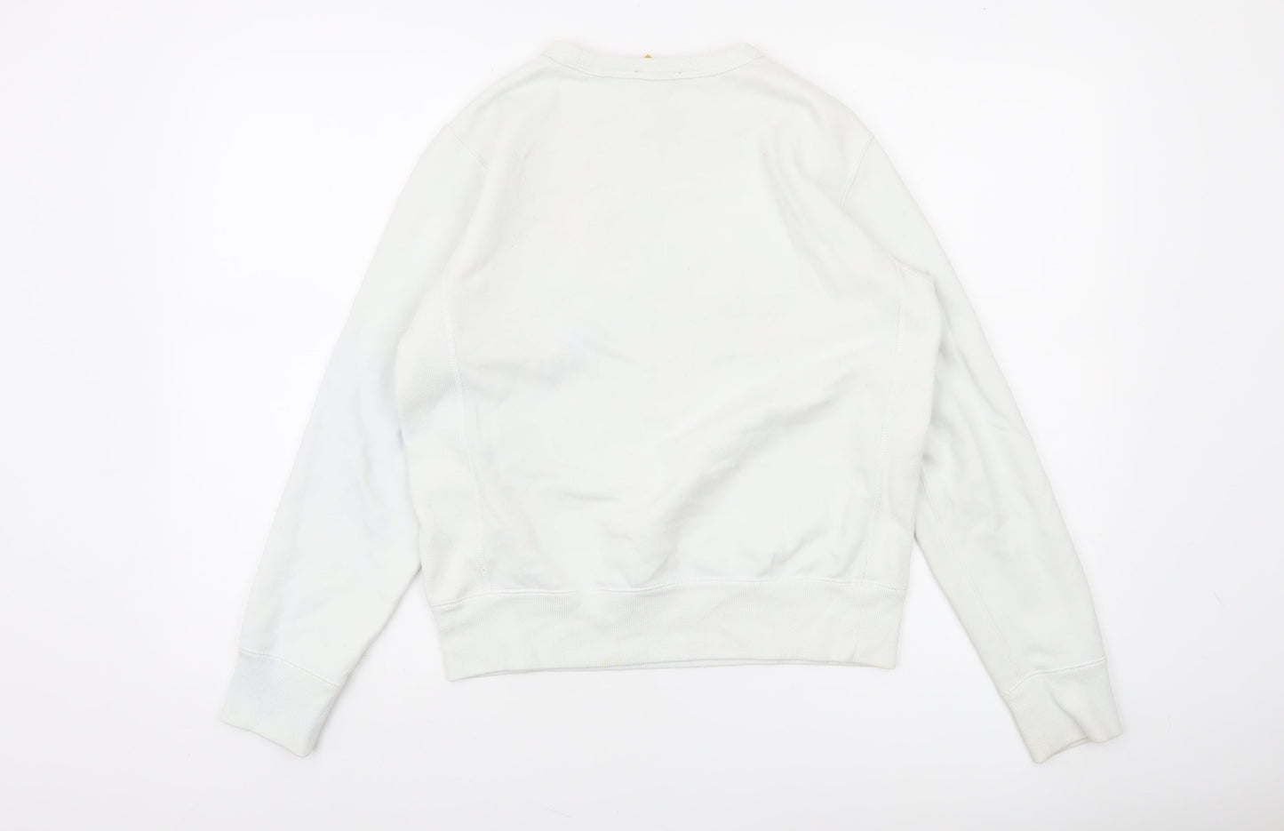 Polo Ralph Lauren Women's White Floral Logo Sweatshirt Size S