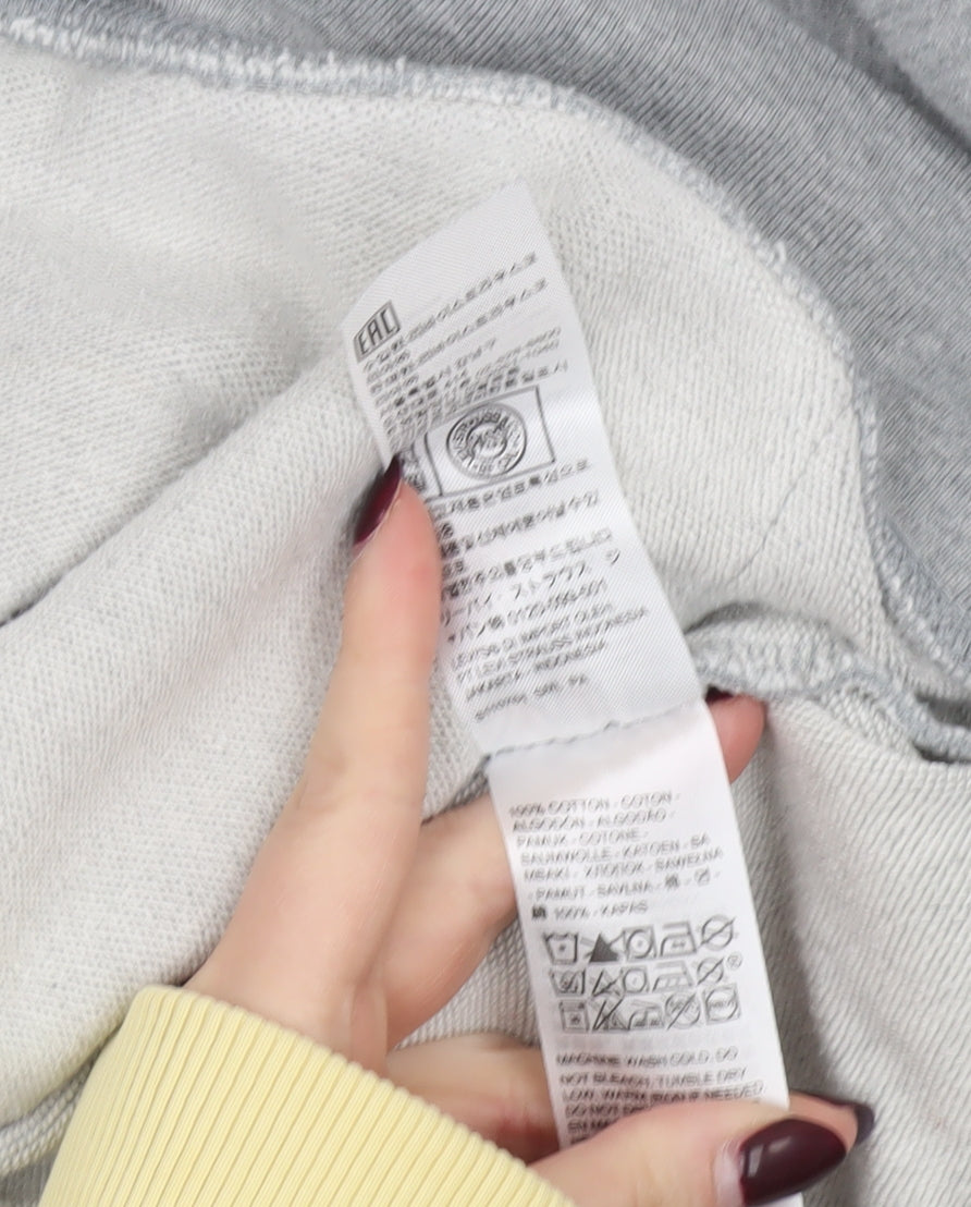 Levi's Mens Grey Hoodie Large Pullover Logo Cotton Sweatshirt