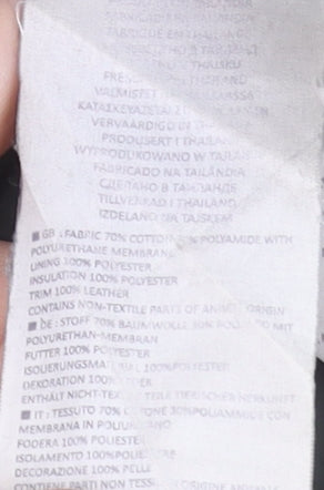 Berghaus Women's Green Parka Jacket Size 12 Hooded Waterproof