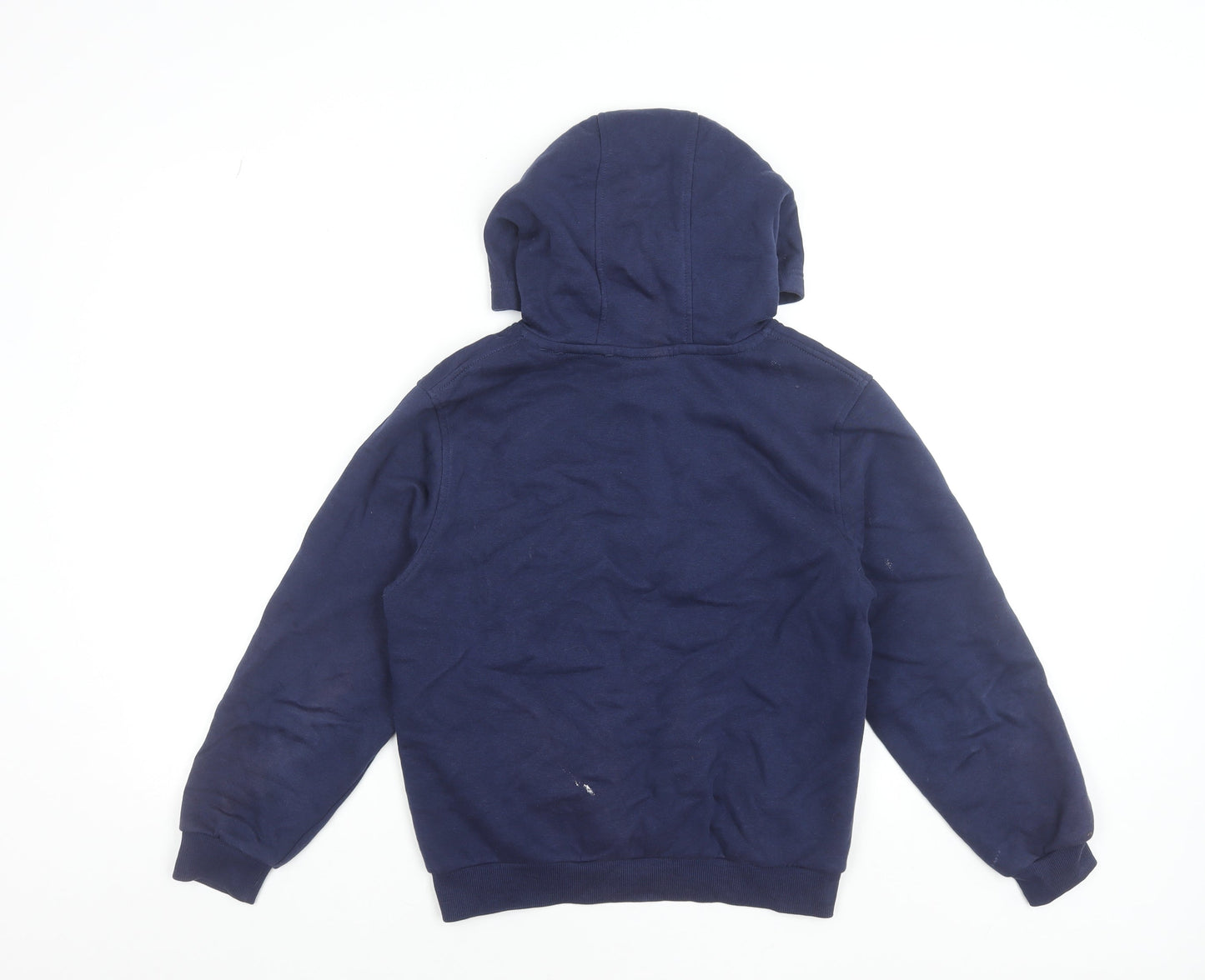 Nike Boys Blue Pullover Hoodie Large 147-158cm Cotton Blend Sportswear