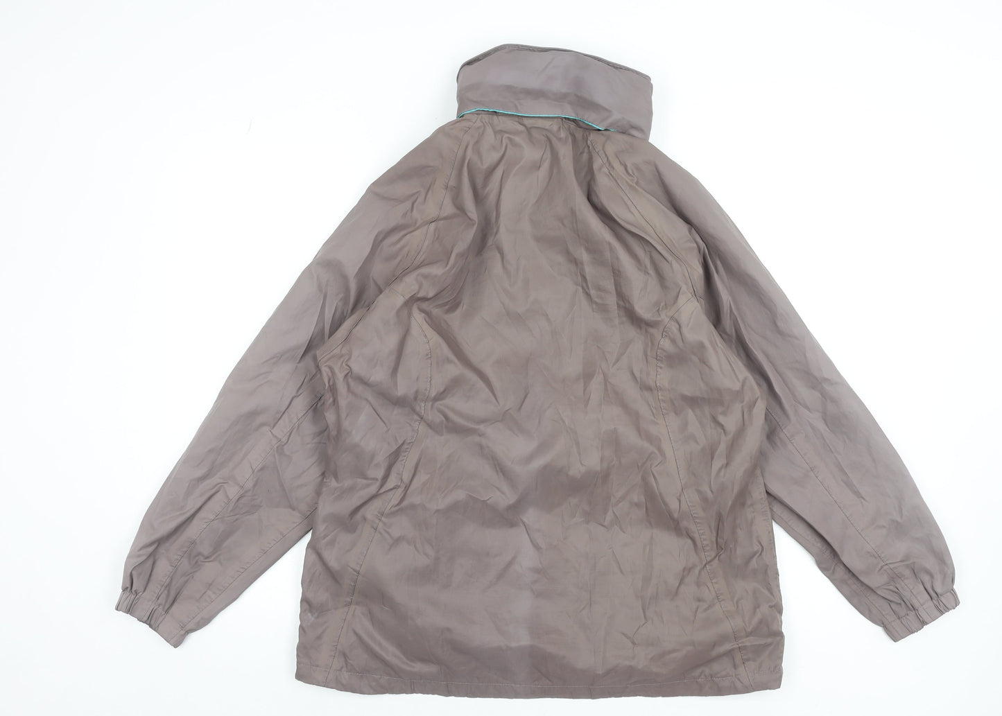 Regatta Women’s Brown Waterproof Hooded Rain Coat Jacket UK 16