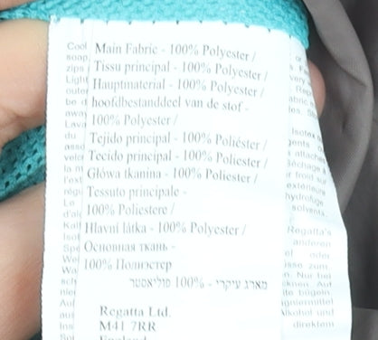 Regatta Women’s Brown Waterproof Hooded Rain Coat Jacket UK 16