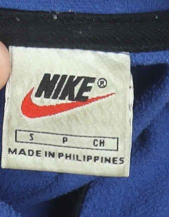 Nike Men's Blue Fleece Waistcoat Bodywarmer Size S