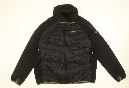 Regatta Men’s Black 2XL Softshell Hooded Outdoor Jacket