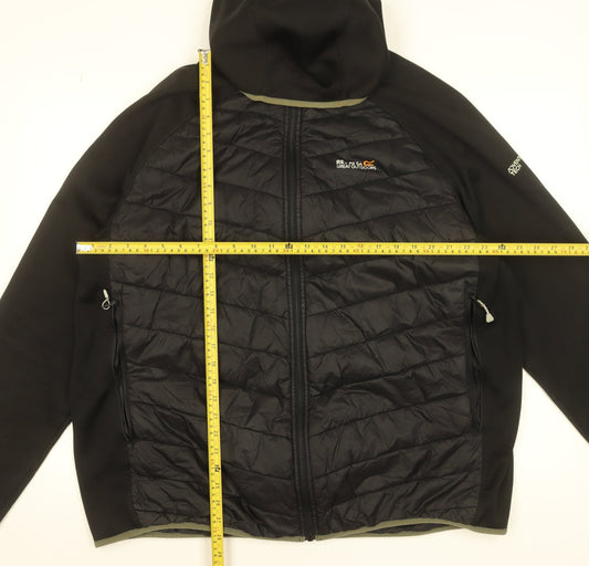 Regatta Men’s Black 2XL Softshell Hooded Outdoor Jacket