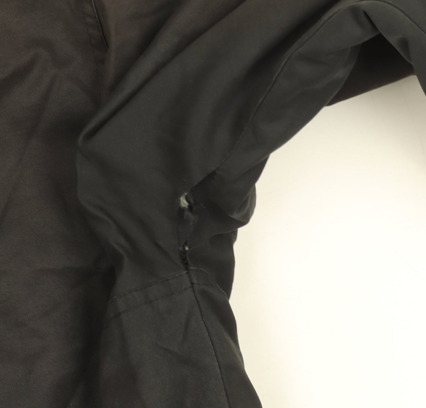 Jack Wills Men's Black Bomber Jacket Size S Cotton Blend Zip Up