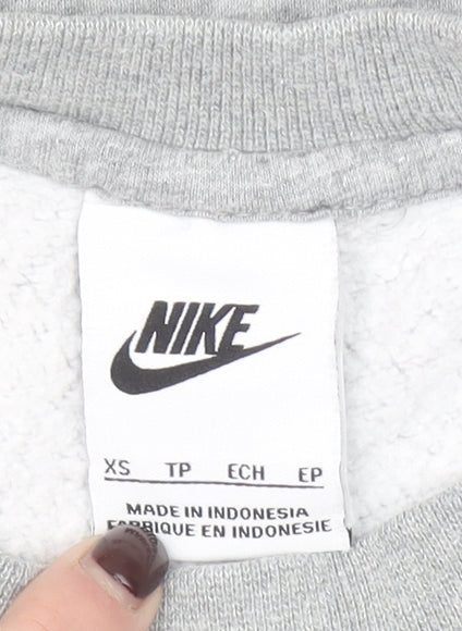 Nike Men's Grey XS Pullover Sports Sweatshirt