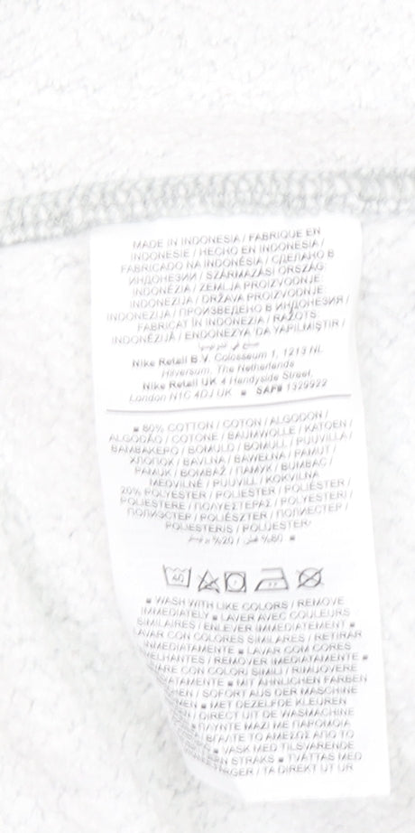 Nike Men's Grey XS Pullover Sports Sweatshirt