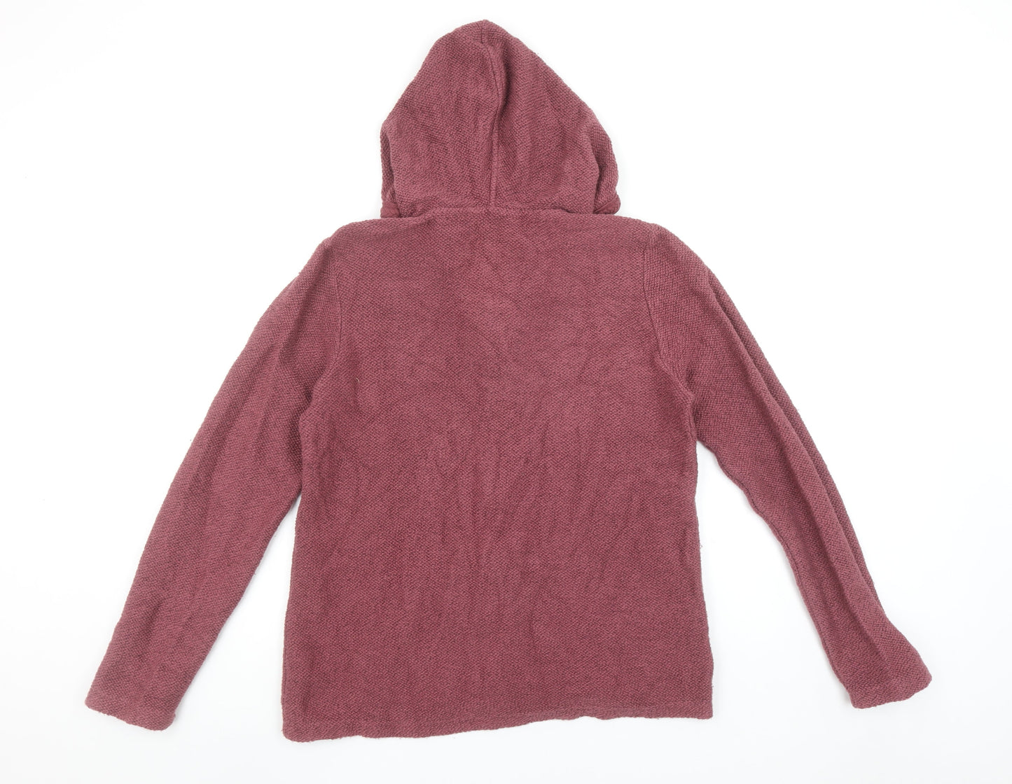 FatFace Women’s Pink Full Zip Hooded Cardigan Size 12