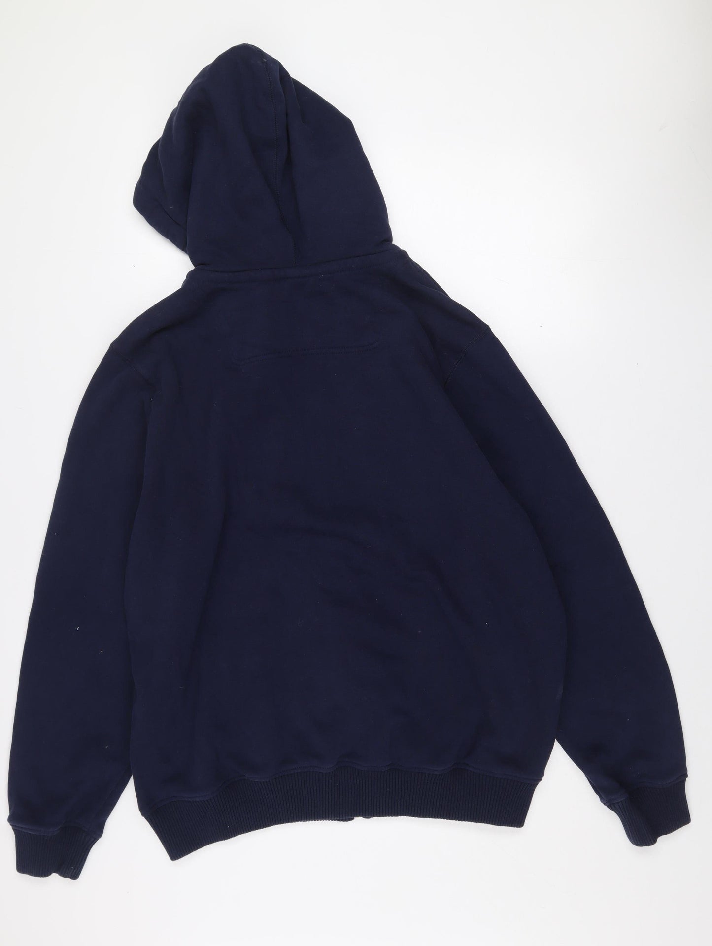 Joules Men's Blue 2XL Hooded Full Zip Lined Jacket