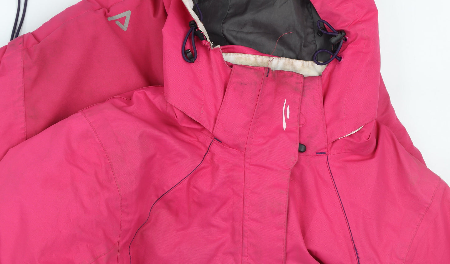 Dare 2B Womens Pink Waterproof Hooded Ski Jacket Size 10
