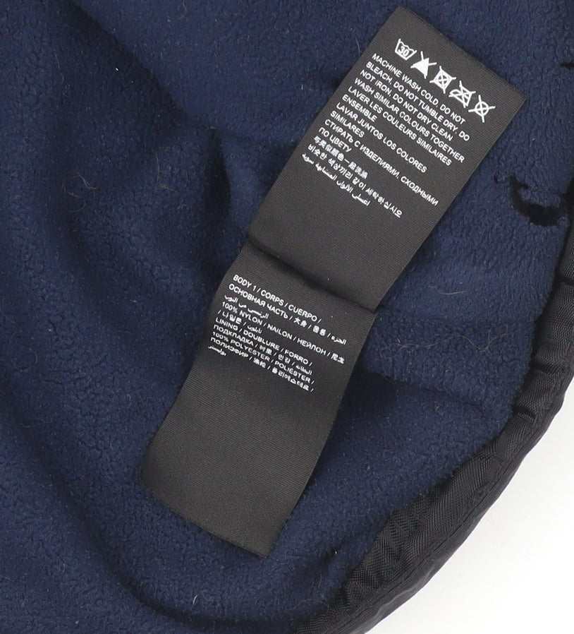 Superdry Men's Black XL Softshell Full Zip Nylon Jacket