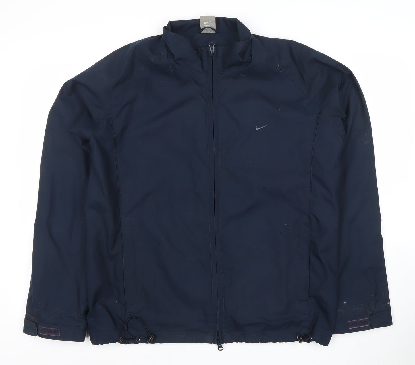 Nike Men's Blue Windbreaker Jacket Size M Lightweight Sportswear